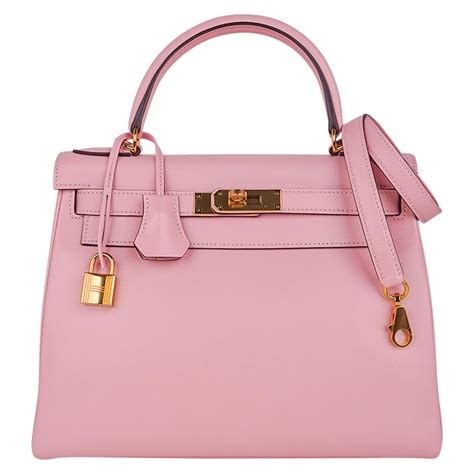 Hermes swift rose sakura handbags